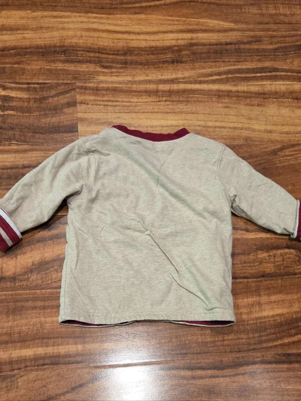 Gymboree EUC 2T Reversible Striped Top and Beige Dog Corduroy Pants